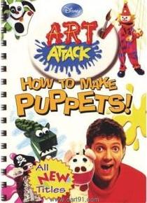 Disney Art Attack How To Make Puppets