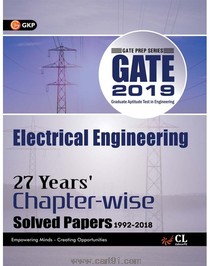 GATE 2019 Electrical Engineering 27 Years Chapter Wise Solved Papers