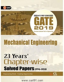GATE 2019 Mechanical Engineering 23 Years Chapter Wise Solved Papers