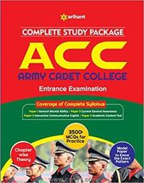 Complete Study Package ACC Entrance Examination