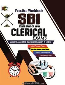 SBI Clerical Exams Practice Workbook