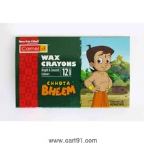 Camel Wax Crayons 12 Shades