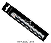 Faber Castell Black Matt Pencils - 1111 4b Pack Of 10