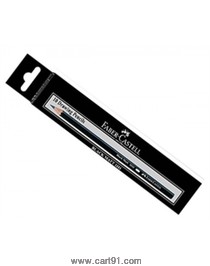 Faber Castell Black Matt Pencils - 1111 6b Pack Of 10