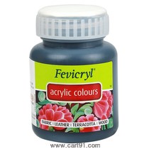 Fevicryl Acrylic Colors Black 100ml