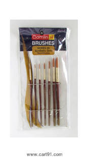 Camel Synthetic Round Brush Sr-66 Pack Of 7