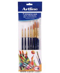 Artline Paint Brush Synthetic Round No - 0,2,4,6,8,10,12