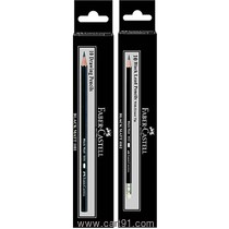 Faber Castell Black Matt Pencils - 1111 3b Pack Of 10