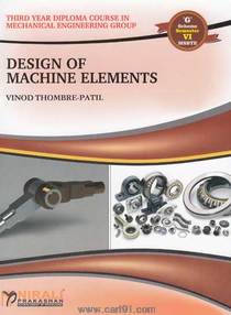 Design Of Machine Elements