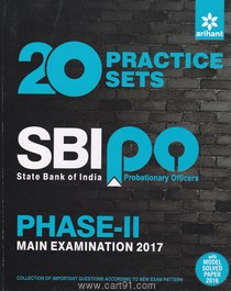 20 Practice Sets SBI PO Phase II Main Examination 2017 