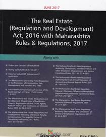 The Real Estate (Regulation And Development )Act 2016 With Maharashtra Rules And Regulation 2017