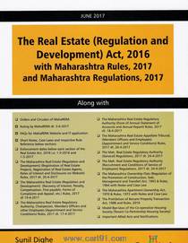 The Real Estate (Regulation And Development) Act 2016 With Maharashtra Rules 2017 And Maharashtra Regulations 2017