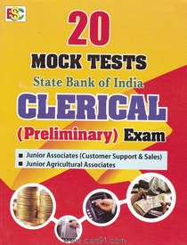 20 Mock Tests SBI Clerical ( Preliminary) Exam
