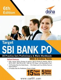 SBI Bank PO 20 Practice Sets Preliminary And Main Workbook