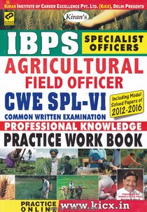 IBPS Agricultural Field Officers CWE SPL VI Practice Workbook