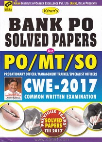 Bank PO Solved Papers PO MT SO CWE 2017