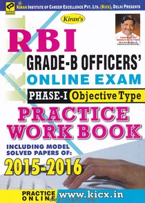 RBI Grade B Phase I Practice Work Book