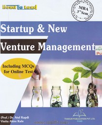 Startup And New Venture Management