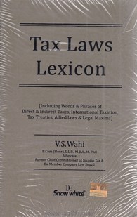 Tax laws lexicon
