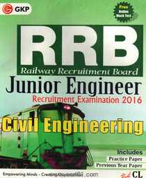 RRB Junior Civil Engineering Recruitment Examination 2016