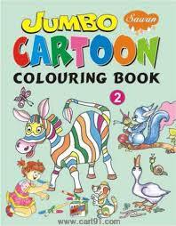 Jombo Cartoon Colouring Book 2