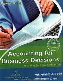 Accounting For Business Decision Including MCQ For Online Test
