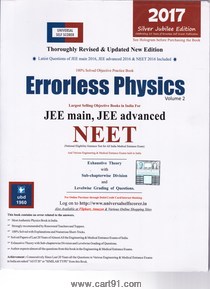 Errorless Physics Vol. 2 JEE Main JEE Advanced NEET 2017