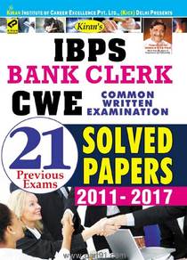 IBPS Bank Clerk CWE 21 Previous Exams Solved Papers