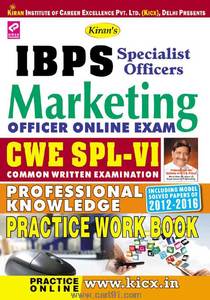 IBPS Marketing CWE SPL VI Professional Knowledge Practice Work Book