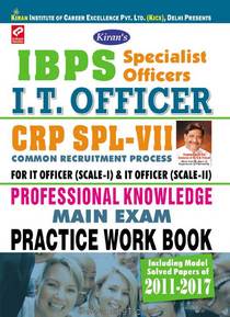 IBPS IT Officer CRP SPL VII Professional Knowledge Main Exam Practice Work Book