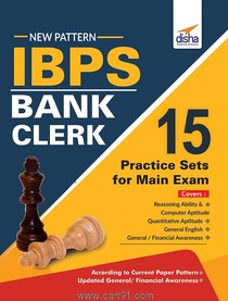  New Pattern IBPS Bank Clerk 15 Practice Sets for Main Exam