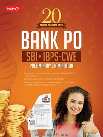 20 Model Practice Sets Bank PO SBI IBPS CWE Preliminary Examination