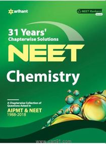 NEET Chemistry 31 Years Chapterwise Solutions 