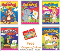 Dreamland Publications Activity Books and My New Colouring Books Set 1