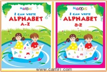 Wordsmith Publications Activity Books And I Can Write Alphabet Book Set (2 Books)