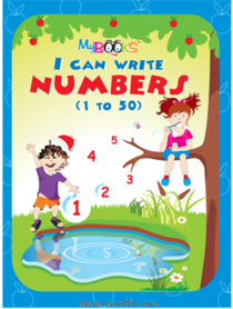 I Can Write Numbers 1-50