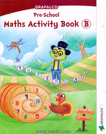 Grafalco Pre School Maths Activity Book - B
