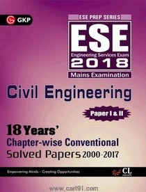 ESE 2018 Civil Engineering Paper I And II