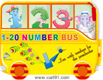 1 to 20 Number Bus