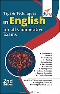 Tips And Techniques in English For Competitive Exams
